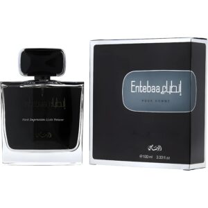 Entebaa by Rasasi for Men Eau De Parfum Spray 3.33 oz
