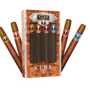 Cuba Variety By Cuba For Men Set 4 Piece Variety spray