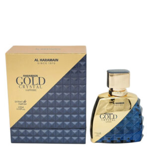 Al Haramain Gold Crystal Sapphire Spray 100ml Edp