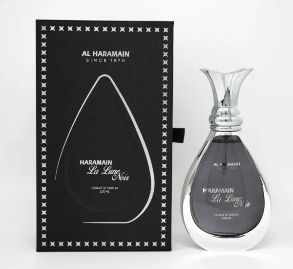 Haramain La Lune Noir by Al Haramain Eau De Parfum 3.33oz Spray New With Box