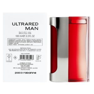 Ultrared Tester by Paco Rabanne For Men Edt sp 3.4oz