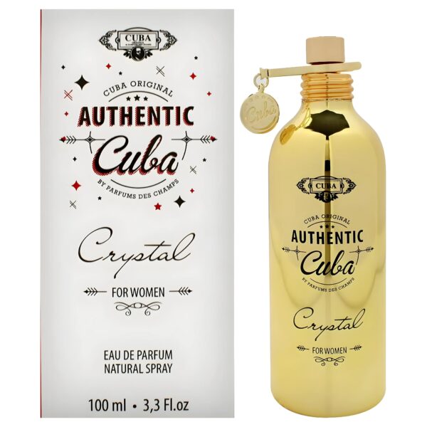 Authentic Crystal Edp 3.3oz For Women By Cuba