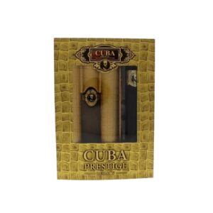 Cuba Prestige Legacy for Men 2PC set 3.0oz edt sp,1.17oz edt sp