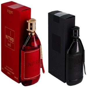 Dumont Nitro Intense and Nitro Red for Men Edp 3.4 oz 2 Pcs Combo Pack
