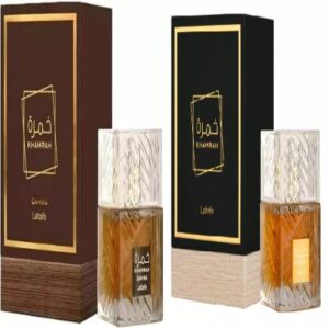 Khamrah Qahwa and Khamrah By Lattafa Edp 3.4 oz Unisex 2 Pcs Combo Pack