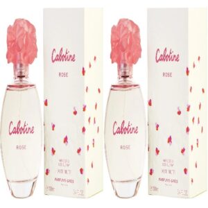 Gres Parfum Cabotine Rose Edt for Women 3.4 fl oz Sp 2 Pcs pack