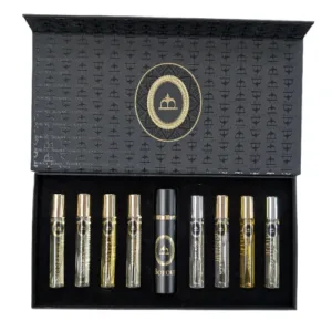 DUMONT - BOROUJ 8 PCS MINI SET : Amorous+ Gravity+ Lamasat Oud+ Modernity + Mysterious+ Perladore+ Silage + Spiritus - 10ml each