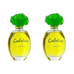 Cabotine by Parfums Gres for Women Edp 3.4 Oz 2 Pcs Pack Perfumes