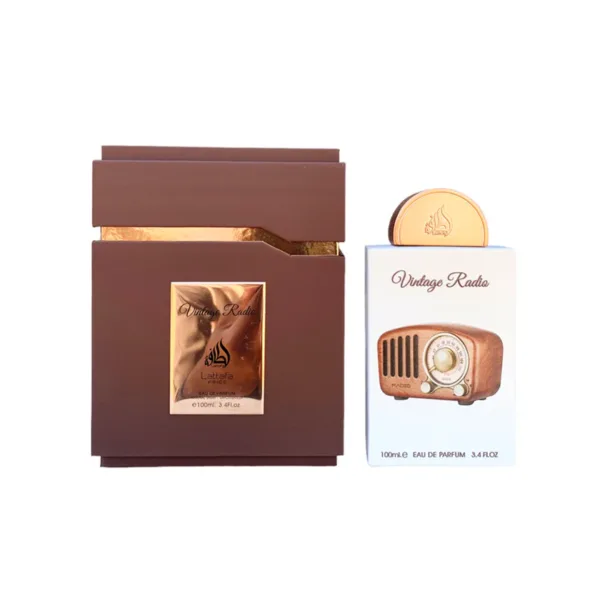 Lattafa Pride Vintage Radio For Unisex Edp Spray 3.4Oz