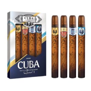 Cuba Quad 1 men 4PC set 4 X 1.17 edt sp Cuba Gold, Cuba Royal, Cuba winner
