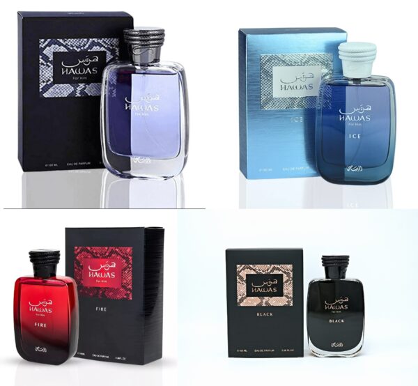 HAWAS MEN AND HAWAS ICE AND HAWAS FIRE AND HAWAS BLACK