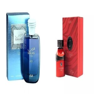 Hawas Ice and Dumont Celerio Epic for Men Edp 3.4oz Spray 2 Pcs Combo Pack