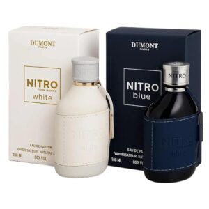 Dumont Nitro White and Nitro Blue Men’s EDP 3.4oz