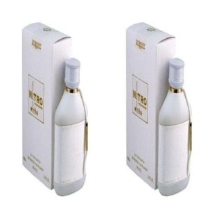 Dumont Men's Nitro White Eau de Parfum Spray 3.4 oz Set of 2 New Fragrances
