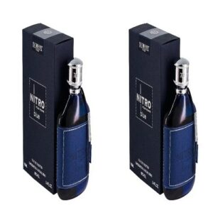 Dumont Men's Nitro Blue Eau de Parfum Spray 3.4 oz Set of 2 New Fragrances