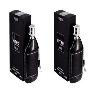 Dumont Men's Nitro Black Eau de Parfum Spray 3.4 oz Set of 2 New Fragrances
