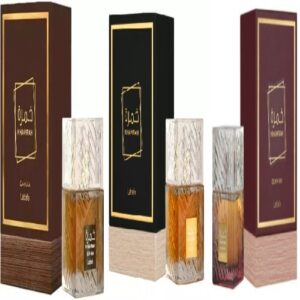 Lattafa Khamrah Collection Set Featuring Khamrah, Khamrah Qahwa, and Khamrah Dukhan 3 Pcs Combo EDP 3.4 oz for Unisex