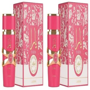 Yara Candy by Lattafa Eau de Parfum for Women 3.4oz 2PCS Combo Pack