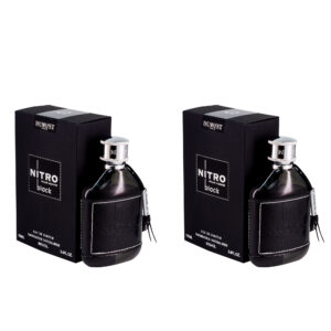 Dumont Men's Nitro Black Eau de Parfum Spray 3.4 oz Set of 2 New Fragrances