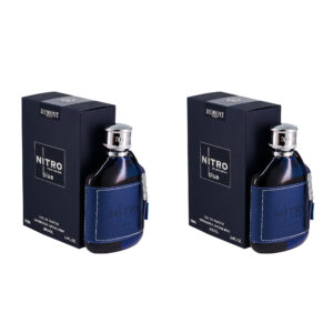Dumont Men's Nitro Blue Eau de Parfum Spray 3.4 oz Set of 2 New Fragrances