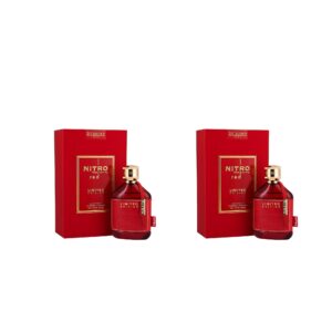 Nitro Red Edp Spray 3.4 oz Set of 2 New Fragrances For Men By Dumont