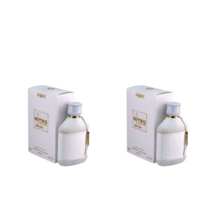 Nitro White Edp Spray 3.4 oz Set of 2 New Fragrances For Men By Dumont