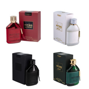 Dumont Nitro Red Intensely, Nitro White, Nitro Intense, Nitro Green EDP 3.4oz By Dumont For Men