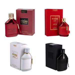 Nitro Red Intensely, Nitro red, Nitro white and Nitro Intense EDP 3.4oz By Dumont For Men