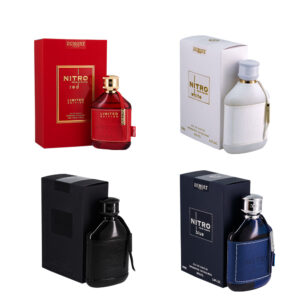 Nitro Red, Nitro White, Nitro Intense and Nitro Blue EDP 3.4oz By Dumont For Men
