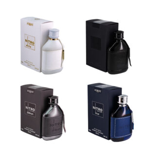 Nitro White, Nitro Intense, Nitro platinum and Nitro Blue EDP 3.4oz By Dumont For Men