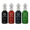 Dumont Bravanzo Converge Imperial Vestige Baron EDP 3.4 oz 4pcs Perfume Combo Pack for Men and Unisex