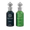 Dumont Bravanzo Imperial and Vestige EDP 3.4 oz Combo Pack for Men and Unisex Perfume Set