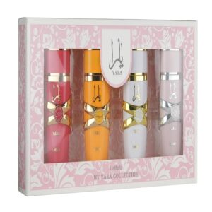 Yara Collection 4pc set (Yara + Yara Moi + Yara Tous + Yara Candy) Edp 25 ml Gift Set For Women By Lattafa