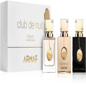 Club De Nuit by Armaf Parfum Gift Set 3pc for Women