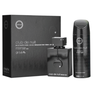 Club De Nuit Intense Gift Set Edt 3.6 oz &200ml deodorant For Men By Armaf