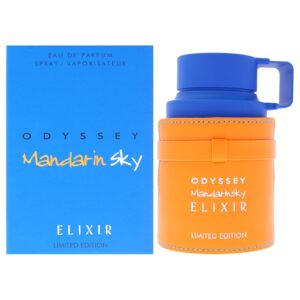 Odyssey Mandarin Sky Elixir Limited Edition Edp 3.4 oz for Men by Armaf