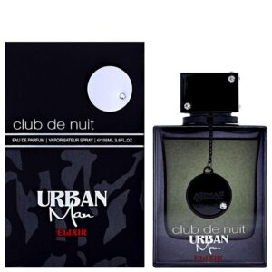 Club De Nuit Urban Man Elixir by Armaf Edp 3.4 oz for Men