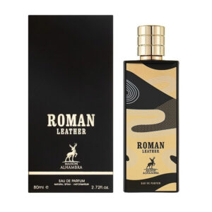 Roman Leather by Maison Alhambra EDP 2.7 oz