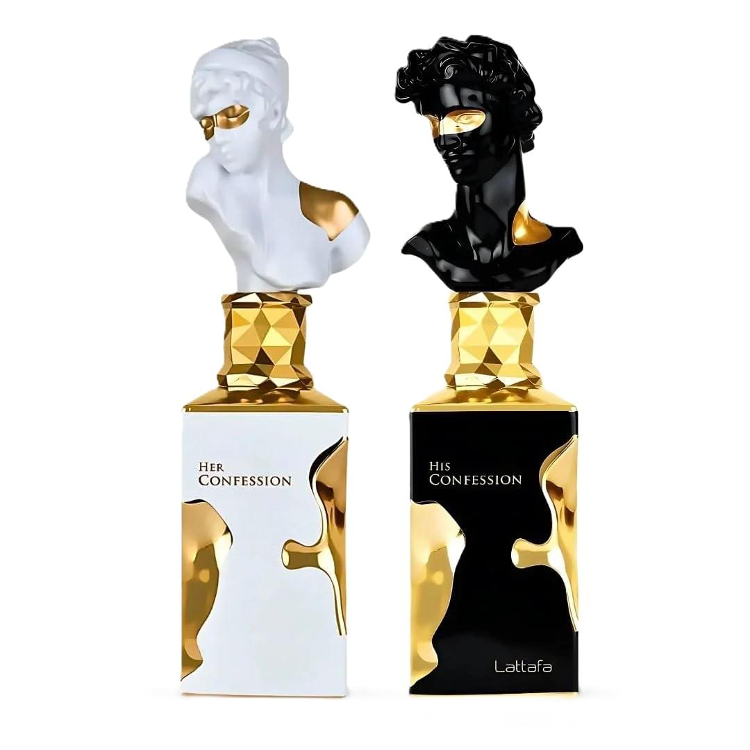 His Confession and Her Confession Edp 3.4 oz For Men and Women By Lattafa