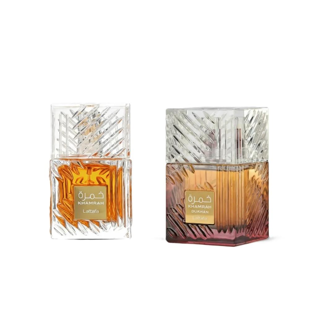 Khamrah and Khamrah Dukhan EDP 3.4oz Combo Pack by Lattafa